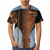 yanfind Adult Full Print T-shirts (men And Women) America Arch Architecture Attract Brick Brooklyn Center City Classic Cloudless Construction