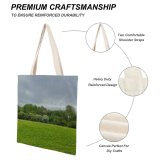 yanfind Great Martin Canvas Tote Bag Double Field Grassland Outdoors Plant Grass Countryside Rural Farm Meadow Arrow Valley Country white-style1 38×41cm
