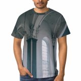 yanfind Adult Full Print T-shirts (men And Women) Aged Arch Arched Architecture Attract Baroque Basilica Belief Building Cathedral Catholic Ceiling