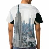 yanfind Adult Full Print T-shirts (men And Women) Accommodation America Apartment Architecture Building Center Central City Cityscape Cloudy Construction