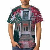 yanfind Adult Full Print T-shirts (men And Women) Accommodation Aged Architecture Balcony Botany Branch Building Bush Construction Cottage Design