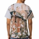 yanfind Adult Full Print T-shirts (men And Women) Accommodation Aged Architecture Area Authentic Brick Wall Building City Cloudy Community