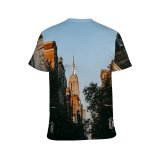 yanfind Adult Full Print T-shirts (men And Women) Aged America Ancient Arch Arched Architecture Archway Sky Building Center City