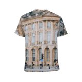 yanfind Adult Full Print T-shirts (men And Women) Aged Arched Architecture Art Bordeaux Building Chimney City Space Daytime Decor Exterior