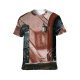 yanfind Adult Full Print T-shirts (men And Women) Accommodation Aged Arched Architecture Area Brick Wall Building City Construction Daytime District