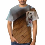 yanfind Adult Full Print T-shirts (men And Women) Adorable Anonymous Apartment Home Cozy Creature Crop Cup Curious Dog