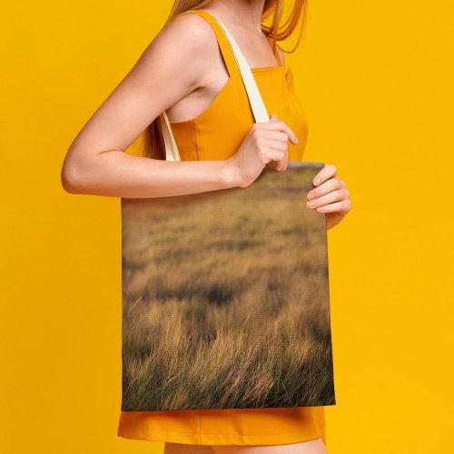 yanfind Great Martin Canvas Tote Bag Double Field Grassland Outdoors Grass Plant Savanna Countryside Vegetation Rural Farm Meadow Public white-style1 38×41cm