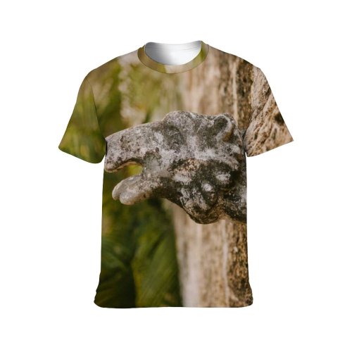 yanfind Adult Full Print T-shirts (men And Women) Aged Ancient Architecture Art Artwork Blurred Botany Craft Daytime Design