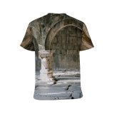yanfind Adult Full Print T-shirts (men And Women) Abandoned Aged Ancient Arch Archaeology Arched Architecture Archway Art Building Classic Colonnade