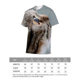 yanfind Adult Full Print T-shirts (men And Women) Adorable Baby British Shorthair Cat Face Curiosity Cute Downy Focus Fur