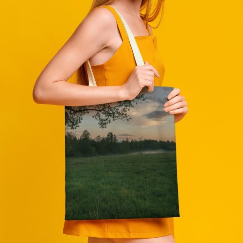 yanfind Great Martin Canvas Tote Bag Double Field Grassland Outdoors Countryside Farm Rural Meadow Pasture Grass Plant Tree Land white-style1 38×41cm