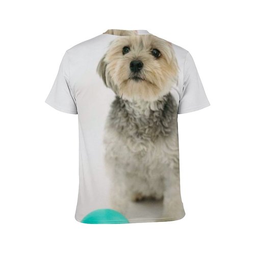 yanfind Adult Full Print T-shirts (men And Women) Adorable Ball Balloon Birthday Calm Carefree Celebrate Colorful Comfort Curious
