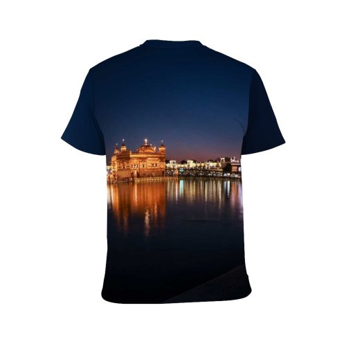 yanfind Adult Full Print T-shirts (men And Women) Ancient Architecture Belief Building Castle Cathedral Church City Construction Dome Dusk