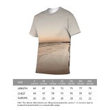 yanfind Adult Full Print T-shirts (men And Women) Affection Barefoot Beach Bonding Bridal Bride Celebrate Coast Couple Elegant Faceless Female