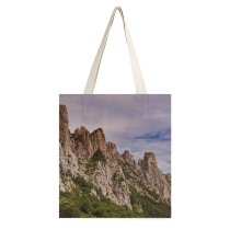 yanfind Great Martin Canvas Tote Bag Double Cliff Outdoors Range Peak Grey white-style1 38×41cm