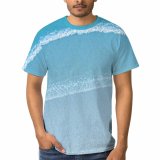 yanfind Adult Full Print T-shirts (men And Women) Aerial Aqua Baby Beach Beauty Coast Coastline Colorful Daytime Drone Flow
