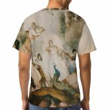 yanfind Adult Full Print T-shirts (men And Women) Aged Ancient Arch Arched Art Artwork Building Burial Ceiling Classic Construction Craft