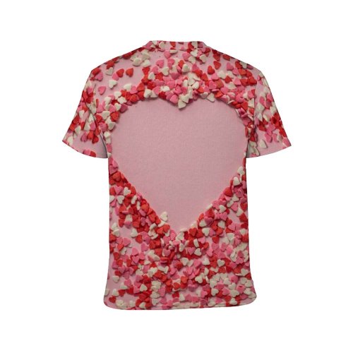 yanfind Adult Full Print T-shirts (men And Women) Amorous Art Artwork Assorted Celebrate Colorful Concept Congratulate Craft Creative Cutout