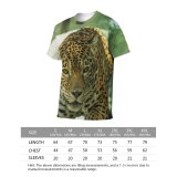 yanfind Adult Full Print T-shirts (men And Women) Africa Attentive Beast Cage Cat Conserve Creature Curious Danger Ecosystem Fauna