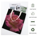 yanfind Great Martin Canvas Tote Bag Double Flower Plant Rose Georgia Usa white-style1 38×41cm