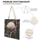 yanfind Great Martin Canvas Tote Bag Double Flower Plant Bud Sprout Austria Rose Feldkirch Leaves Ball Outdoors Close white-style1 38×41cm