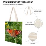 yanfind Great Martin Canvas Tote Bag Double Butterfly Insect Invertebrate Alp Espaa Monarch Fungus #ShotoniPhone white-style1 38×41cm