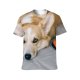 yanfind Adult Full Print T-shirts (men And Women) Adorable Beautiful Bed Friend Cute Dog Fur Furry Lazy