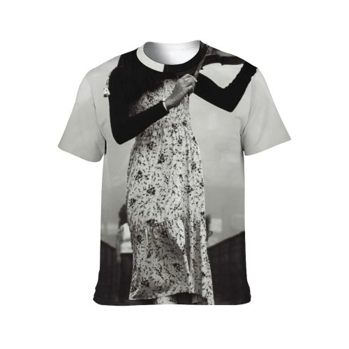 yanfind Adult Full Print T-shirts (men And Women) Acoustic Anonymous Art Artist Bw Classic Compose Concentrate Creative Entertain Faceless