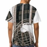 yanfind Adult Full Print T-shirts (men And Women) Accommodation America Apartment Avenue Building Center Central City Columbus Globe Commerce Complex