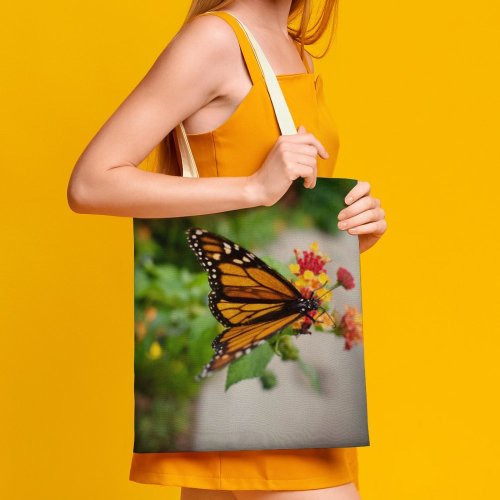 yanfind Great Martin Canvas Tote Bag Double Butterfly Insect Invertebrate Monarch Auckland Zealand Bee Honey Flower Creative Commons white-style1 38×41cm
