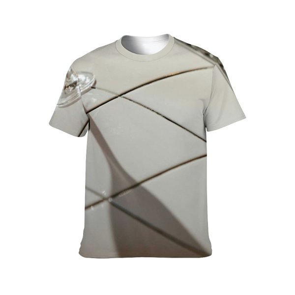 yanfind Adult Full Print T-shirts (men And Women) Alcohol Bar Counter Cocktail Garnish Nobody Pub Still Tile Wine Glass