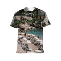 yanfind Adult Full Print T-shirts (men And Women) Aged Anonymous Architecture Atmosphere Beach Building City Cloudy Coast Construction Exterior