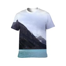 yanfind Adult Full Print T-shirts (men And Women) Altitude Boulder Cliff Cloud Cloudy Erosion Forest Formation Geology Height High Highland
