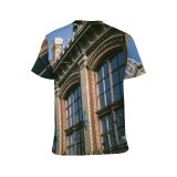 yanfind Adult Full Print T-shirts (men And Women) Aged Arched Architecture Area Attract Sky Brick Budapest Building Capital Center City