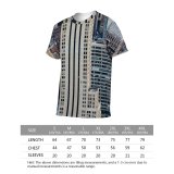 yanfind Adult Full Print T-shirts (men And Women) America Architecture Building Center City Cityscape Complex Contemporary Creative Daytime Design