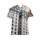 yanfind Adult Full Print T-shirts (men And Women) Accommodation Apartment Architecture Brick Building Center City Condominium Construction Contemporary Corner Cornice