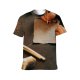 yanfind Adult Full Print T-shirts (men And Women) Anonymous Bone Death Desk Hands Handwriting Retro Rough Rusty Skull Stationery Table