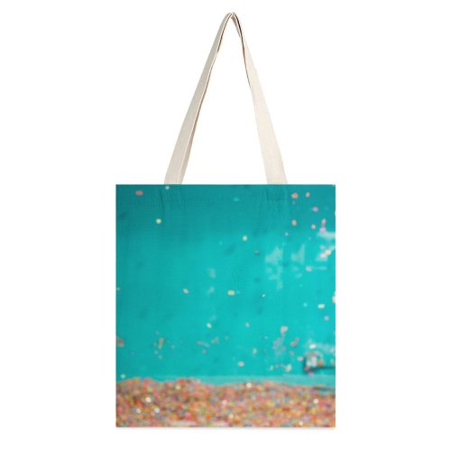yanfind Great Martin Canvas Tote Bag Double Sprinkle Colour Decor Craft Sparkle Focus Creative HQ Texture white-style1 38×41cm
