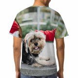 yanfind Adult Full Print T-shirts (men And Women) Adorable Affection Blurred Bonding Boy Caress Casual Cement Charming Child Childhood City