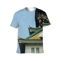 yanfind Adult Full Print T-shirts (men And Women) Aged Ancient Architecture Attract Authentic Building Castle Classic Construction Design Destination