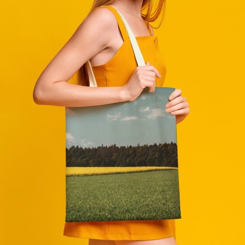 yanfind Great Martin Canvas Tote Bag Double Field Grassland Outdoors Countryside Rural Farm Meadow Nordrhein white-style1 38×41cm