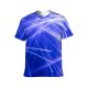 yanfind Adult Full Print T-shirts (men And Women) Abstract Artificial Backdrop Beam Colorful Space Creative Design Diffuse Dusk Dynamic Energy
