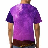 yanfind Adult Full Print T-shirts (men And Women) Amazing Astronomy Clouds Constellation Cosmos Dark Exploration Galaxy High Shot Landscape Light