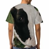 yanfind Adult Full Print T-shirts (men And Women) Agriculture Beef Bovine Bull Cattle Cow Dairy Farm Farming Field Horns