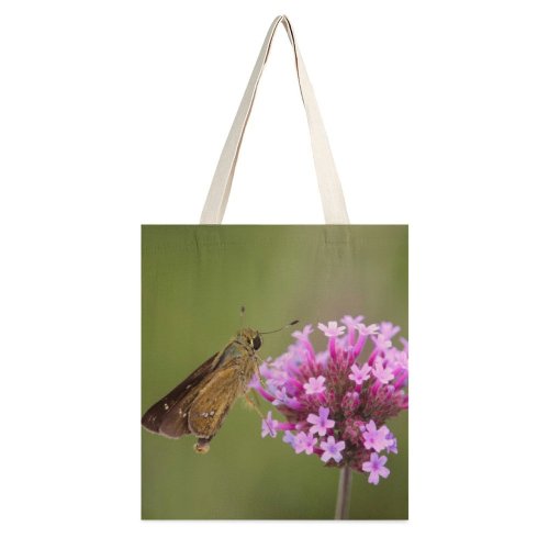 yanfind Great Martin Canvas Tote Bag Double Butterfly Insect Invertebrate Bee Honey Plant Moth Flower Pollen Public Domain white-style1 38×41cm