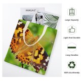 yanfind Great Martin Canvas Tote Bag Double Butterfly Insect Invertebrate Monarch Bee Honey Creative Commons white-style1 38×41cm