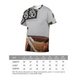yanfind Adult Full Print T-shirts (men And Women) Adorable Apartment Home Bonding Calendar Carefree Cheerful Chill Couch Cozy Dog Enjoy
