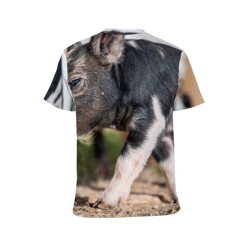 yanfind Adult Full Print T-shirts (men And Women) Agricultural Agriculture Blurred Colorful Country Countryside Farm Farmland Farmyard Field Grass