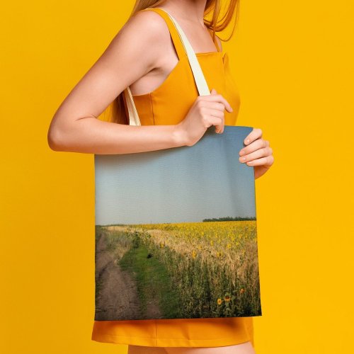 yanfind Great Martin Canvas Tote Bag Double Field Grassland Outdoors Countryside Farm Meadow Rural Plant Public Domain white-style1 38×41cm