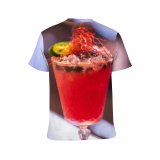 yanfind Adult Full Print T-shirts (men And Women) Alcohol Alcoholic Beverage Bokeh Cocktail Glass Cool Depth Field Drinks Focus